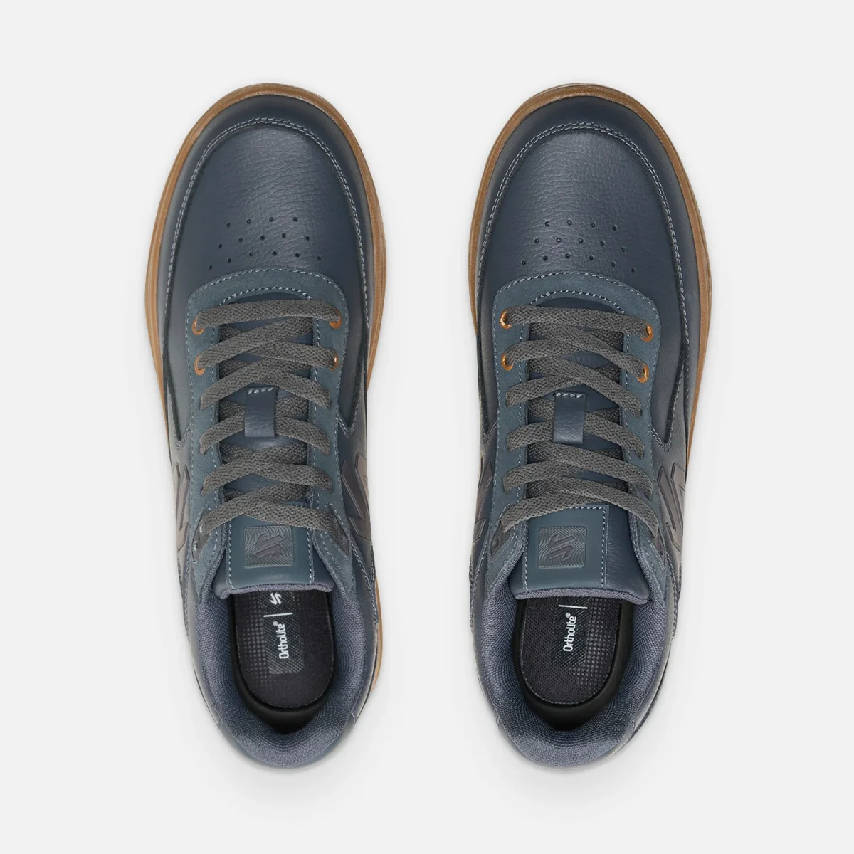 Zapatilla Hombre Classic Azul Piedra Vulcano - Imagen 6